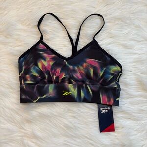 Reebok Tie Dye Print Sports Bra